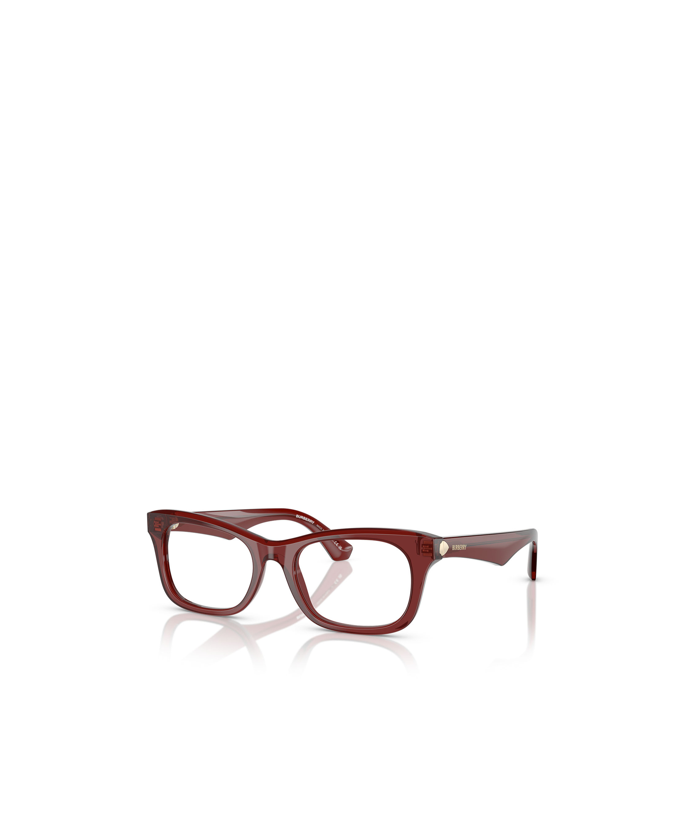 BURBERRY BURBERRY EYEWEAR RECTANGULAR FRAME GLASSES