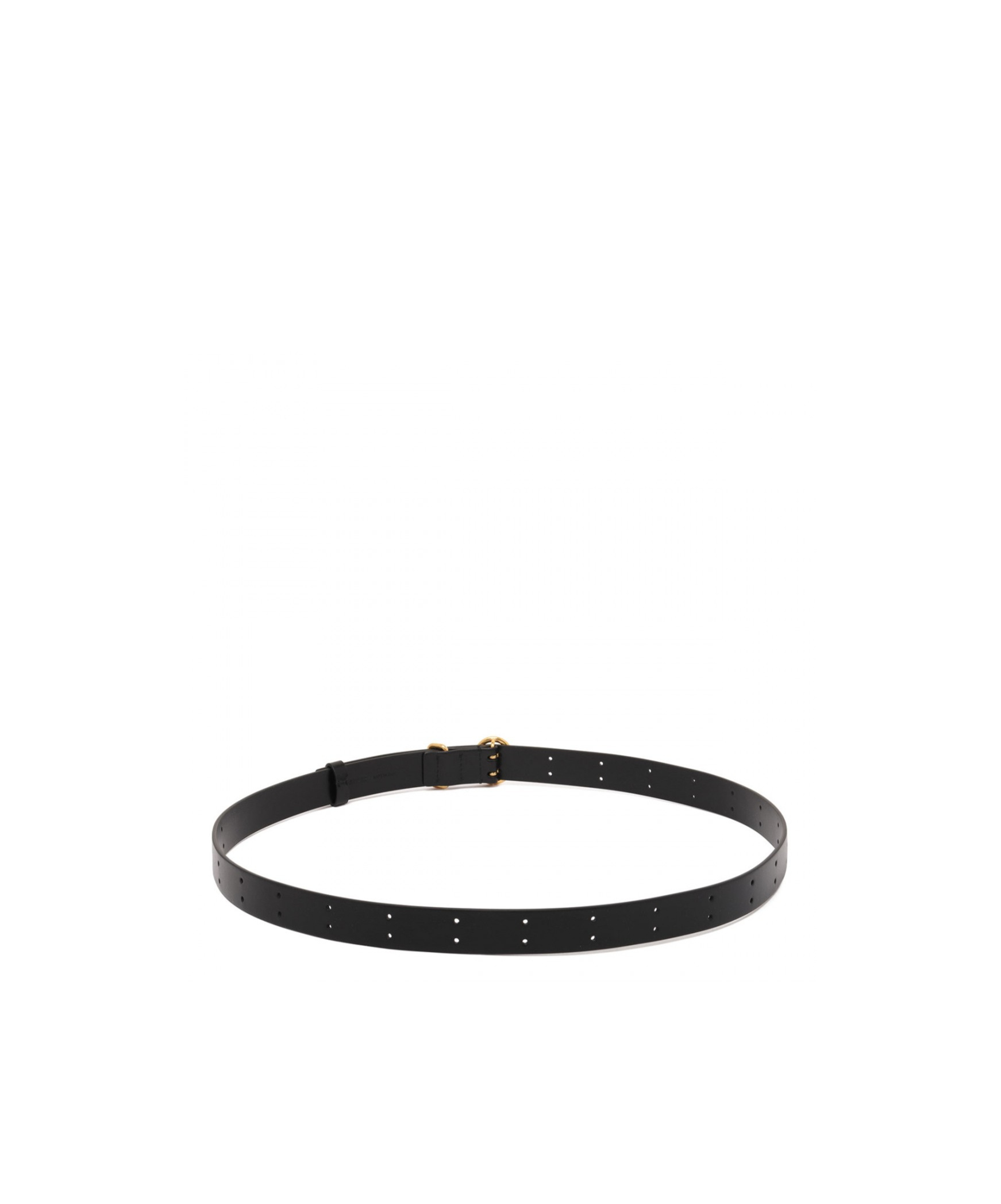 Jil Sander Leather Belt In Black