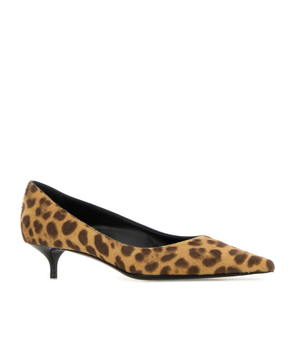 Jimmy Choo Amelia 40 Leopard-print Calf Hair Pumps In Animal Print