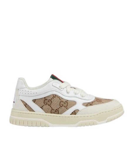 Gucci Re-web Sneakers In White