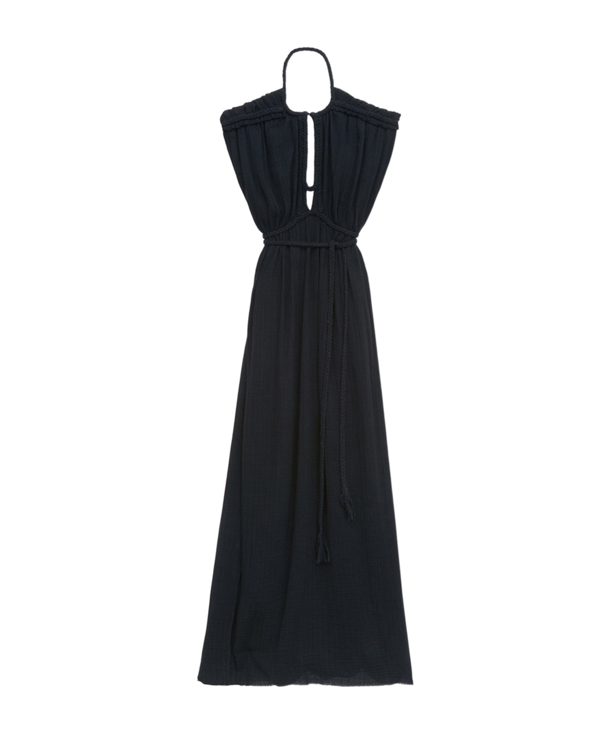 Isabel Marant Women's Joya Cotton Long Dress In Black