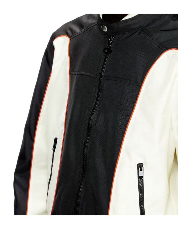 Diesel Blink Stand Collar Front Pockets Jacket In Black