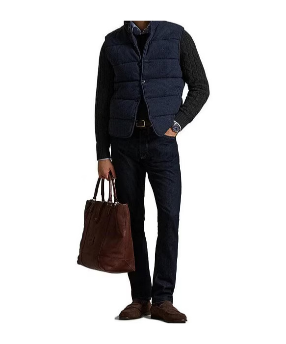 Polo Ralph Lauren Button-fastening Gilet In Blue