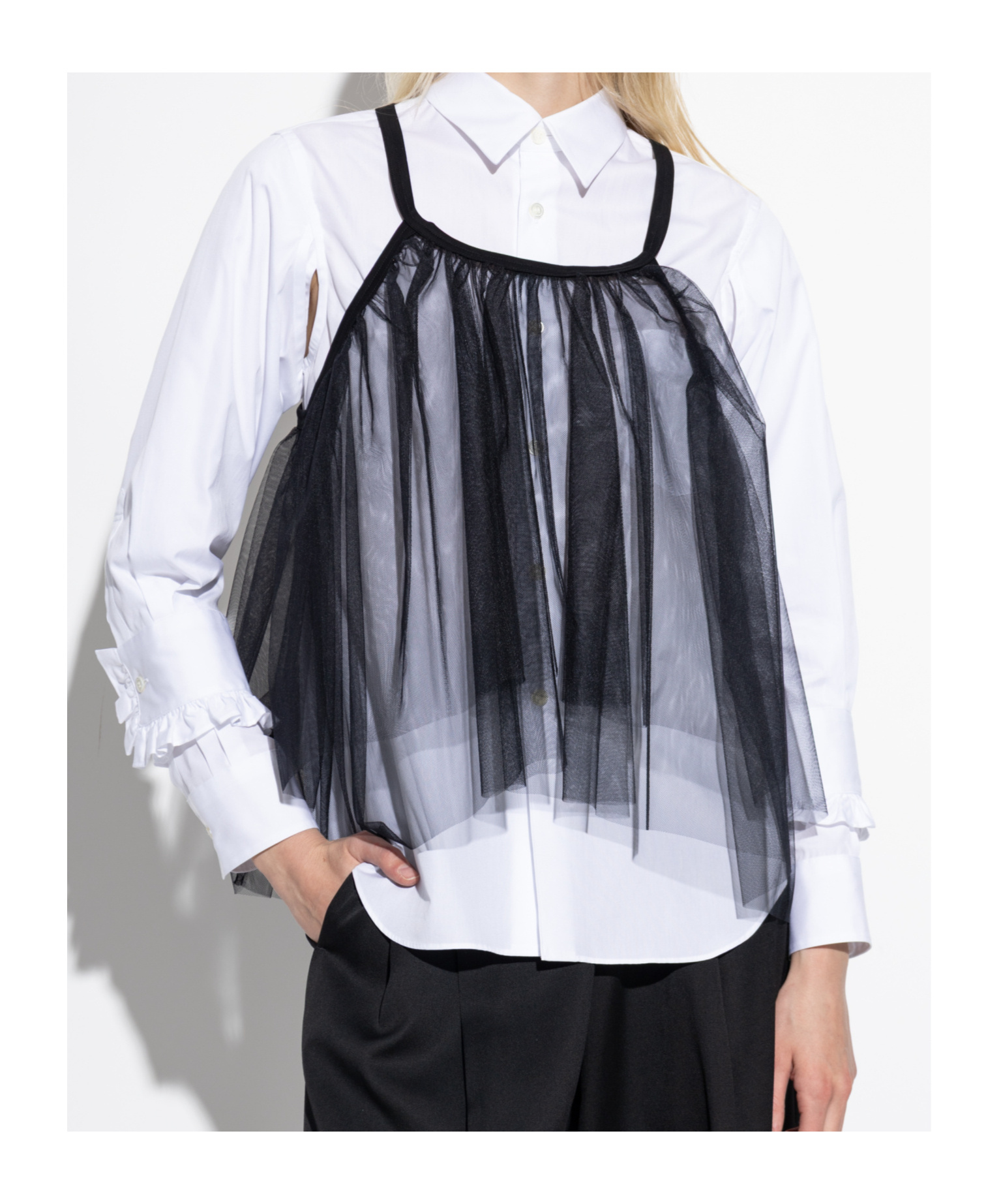 COMME DES GARÇONS TULLE TOP