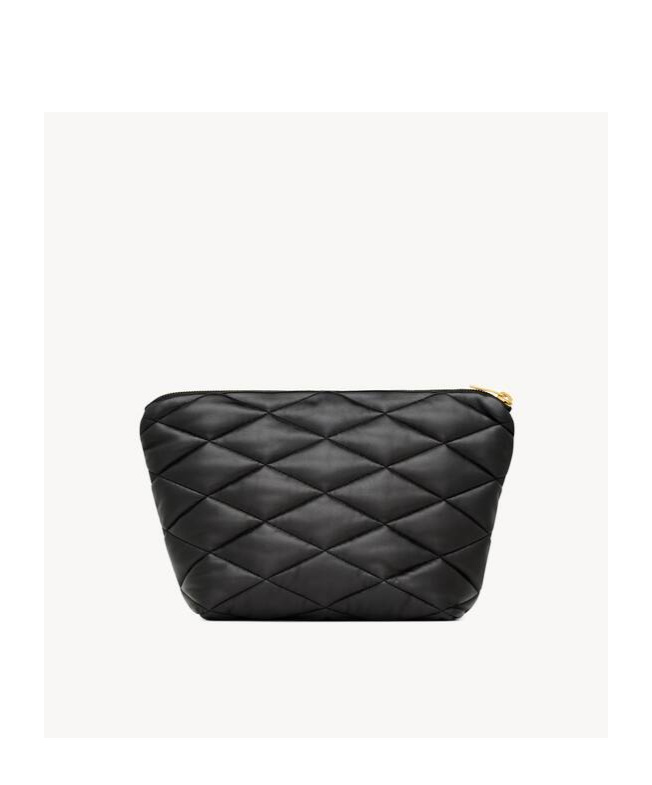 SAINT LAURENT SADE COSMETIC BAG IN LAMBSKIN