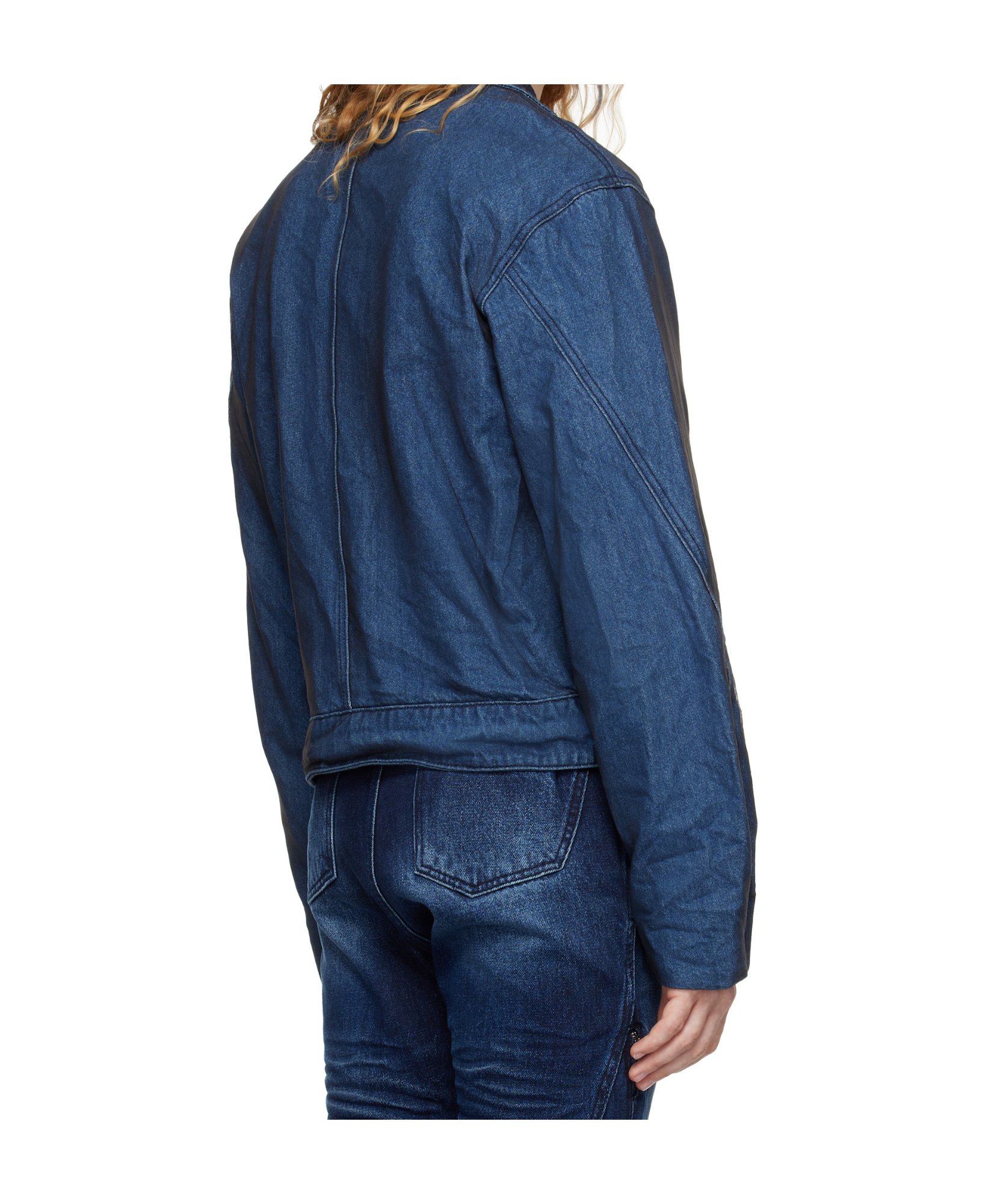 Ader Error Blue Product. 25 Denim Jacket In Blue