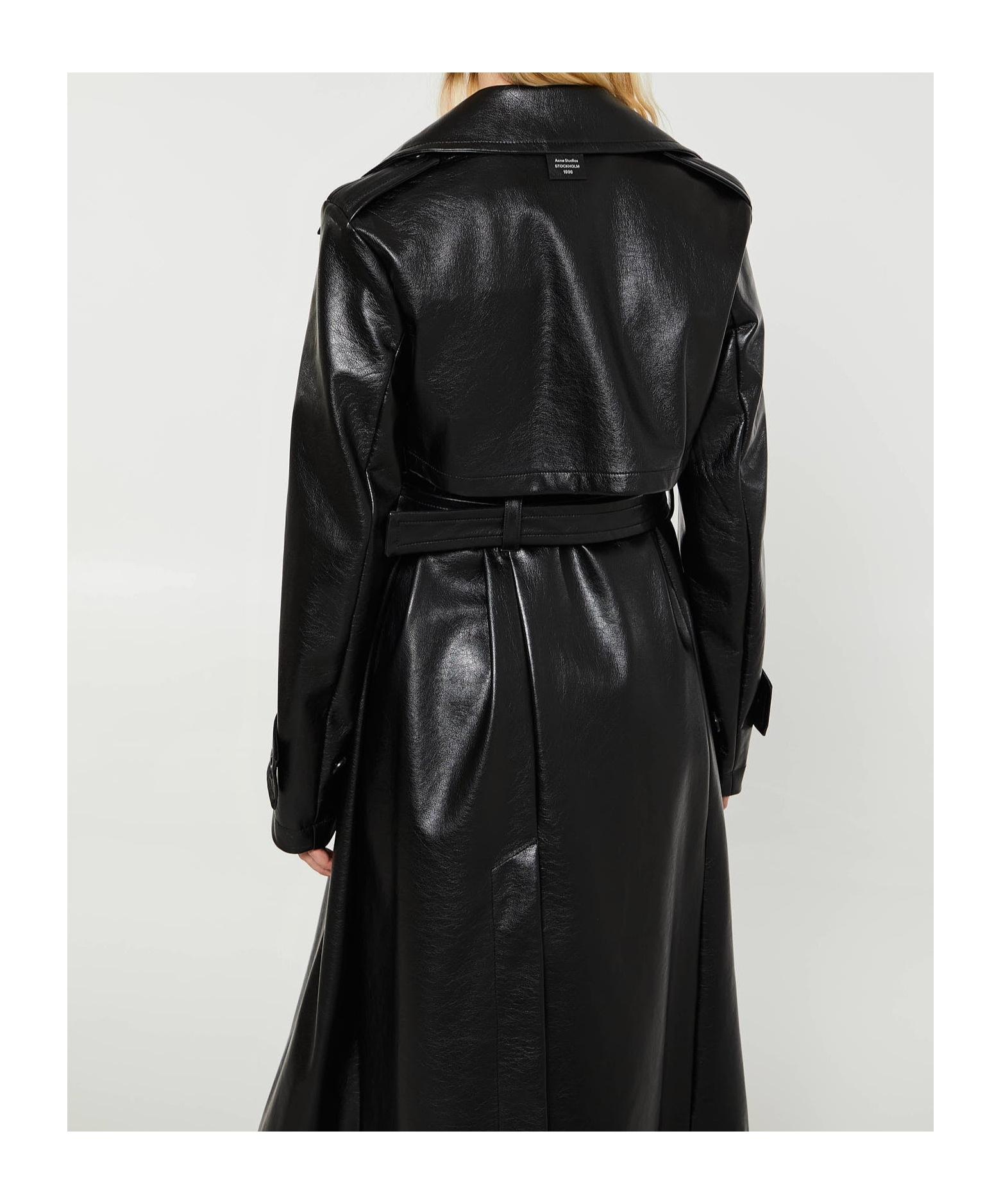 Shop Acne Studios Vintage Trench In Black