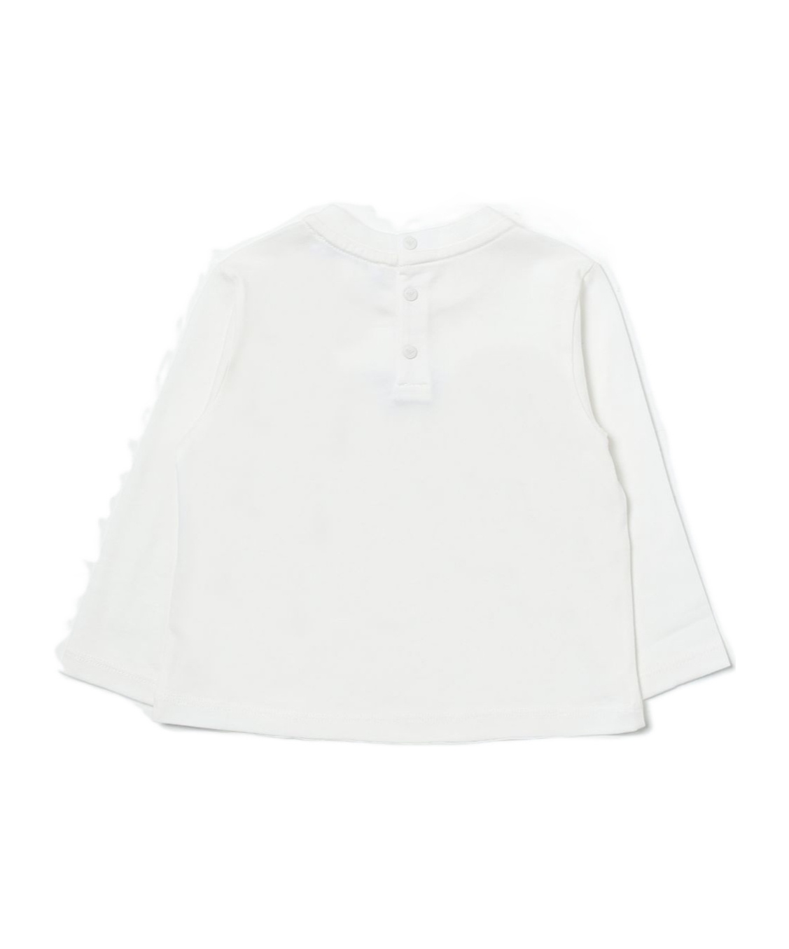 EMPORIO ARMANI EMPORIO ARMANI KIDS LOGO PRINTED CREWNECK T-SHIRT