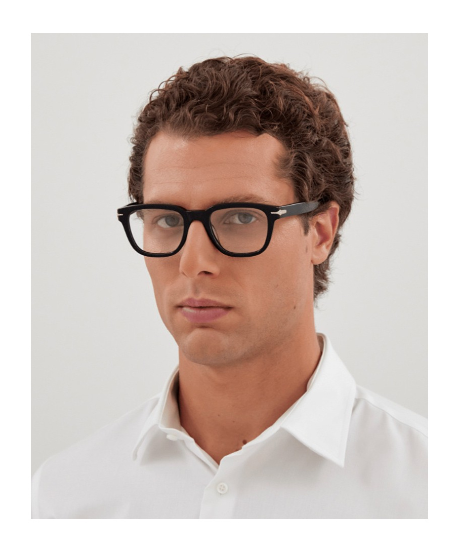 Montblanc Eyewear Square Frame Glasses In Black