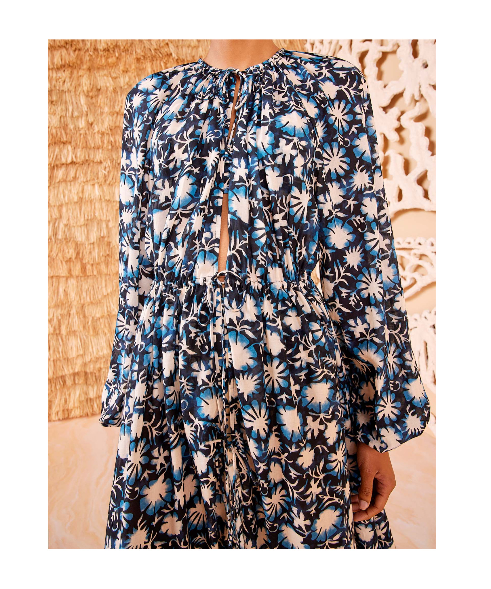 Ulla Johnson Pattern Blouse In Black