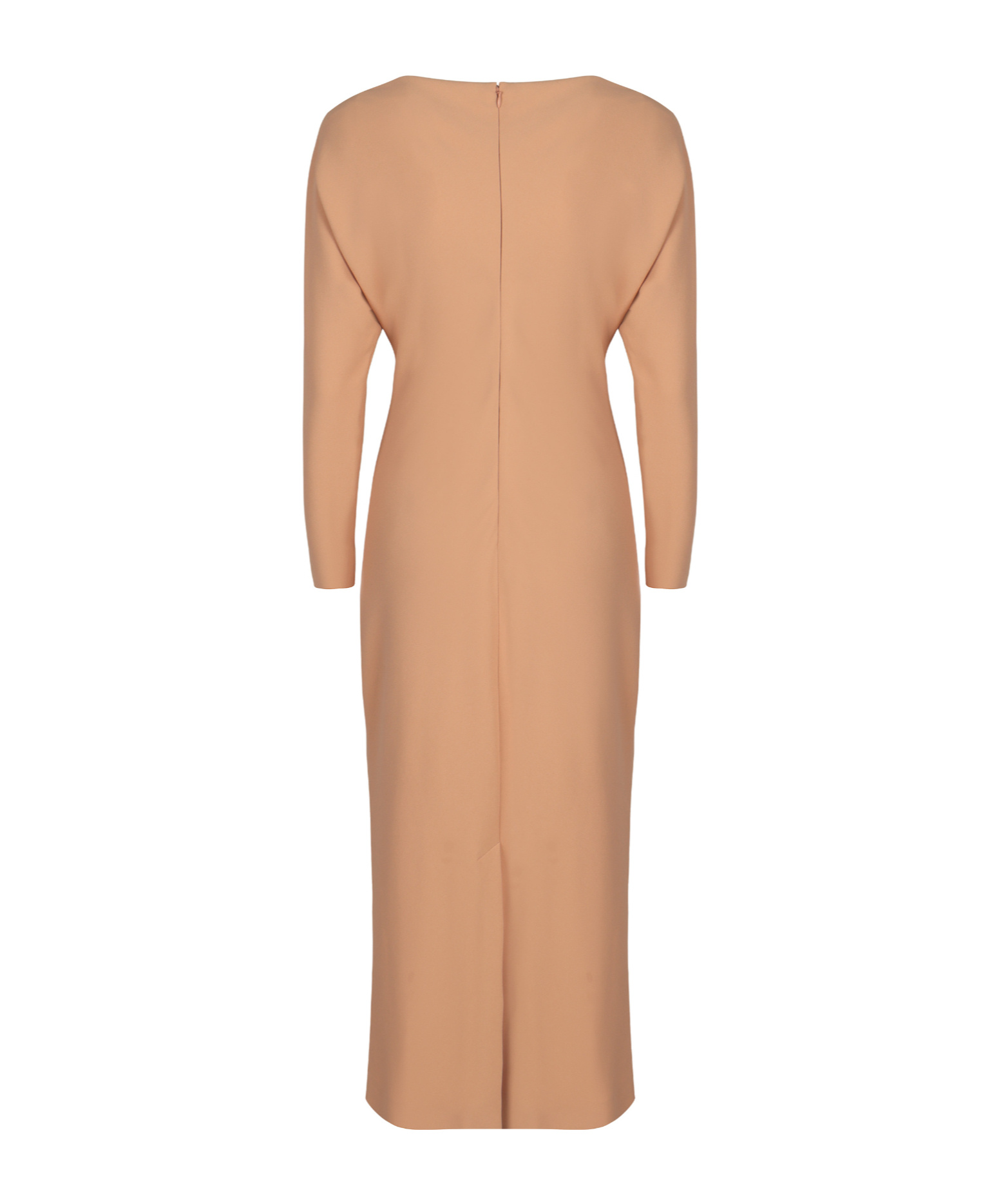 Alberta Ferretti Elegant Long Dress In Soft Fabric In Animal Print