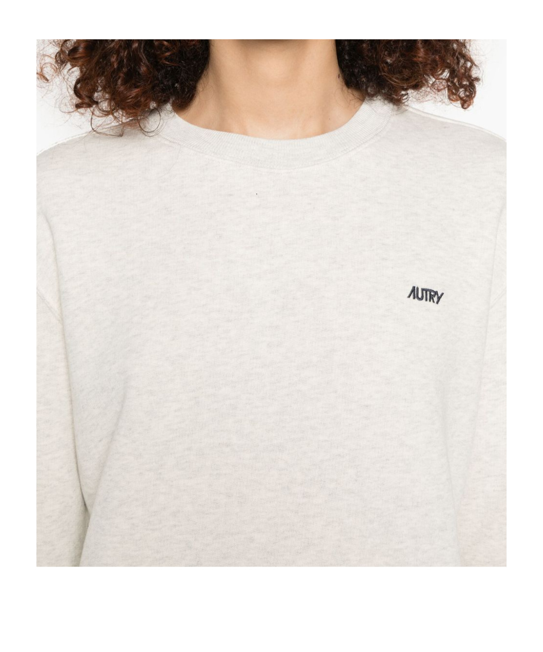 Autry Embroidered-logo Sweatshirt In White