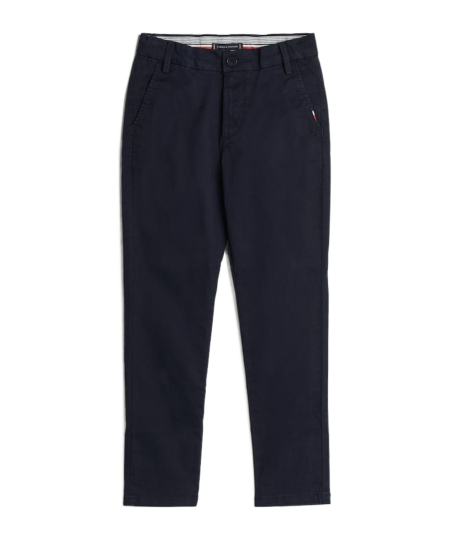 Tommy Hilfiger Boys 8-16 1985 Collection Slim Twill Chinos In Blue