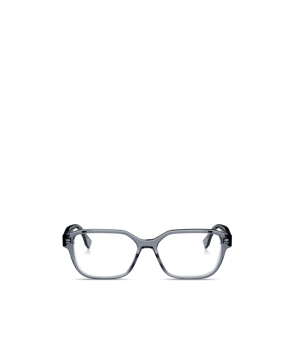 Fendi Geometric Flat Mirror In Brown