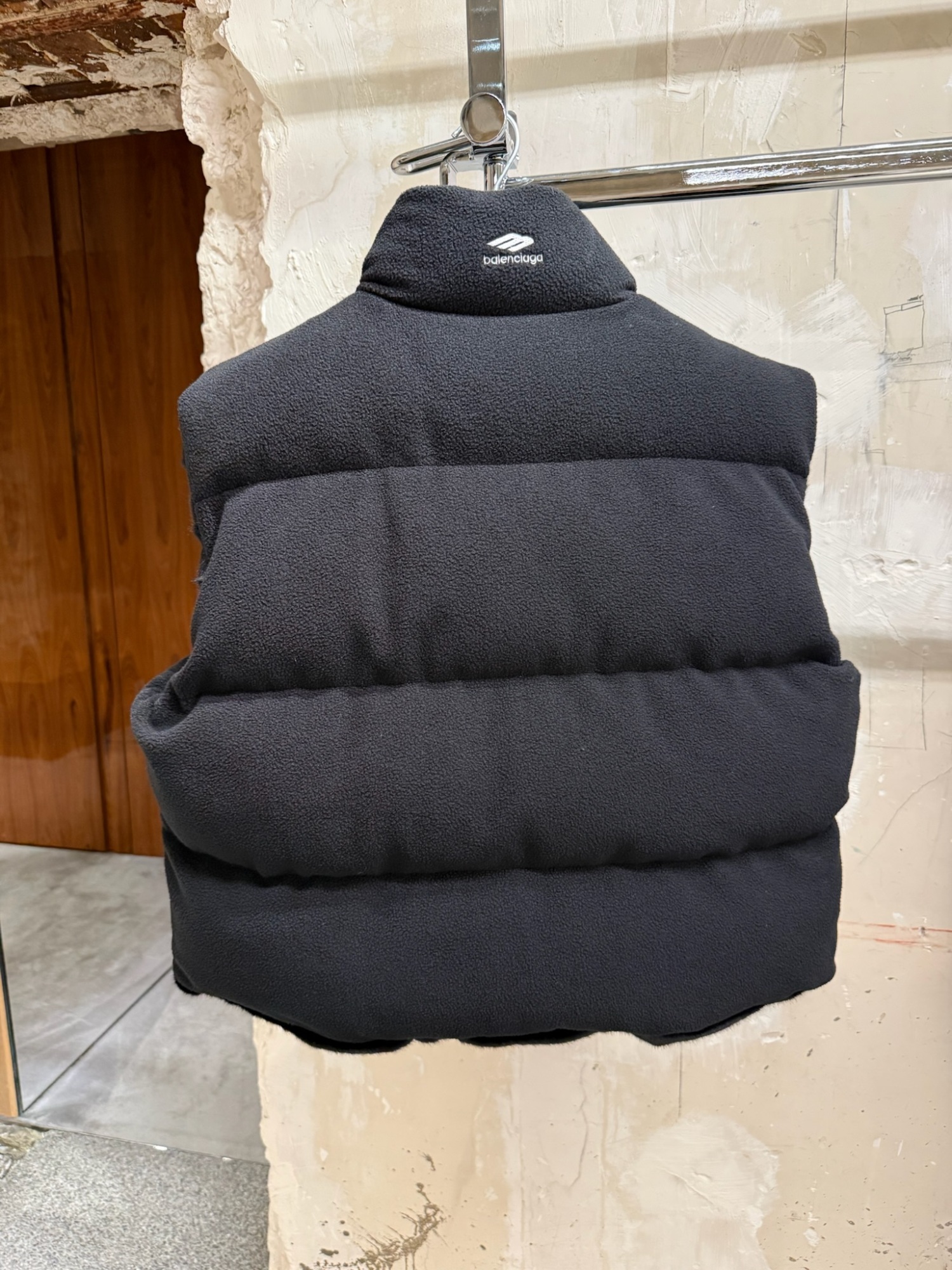 Balenciaga Reversible Ski Vest In Black
