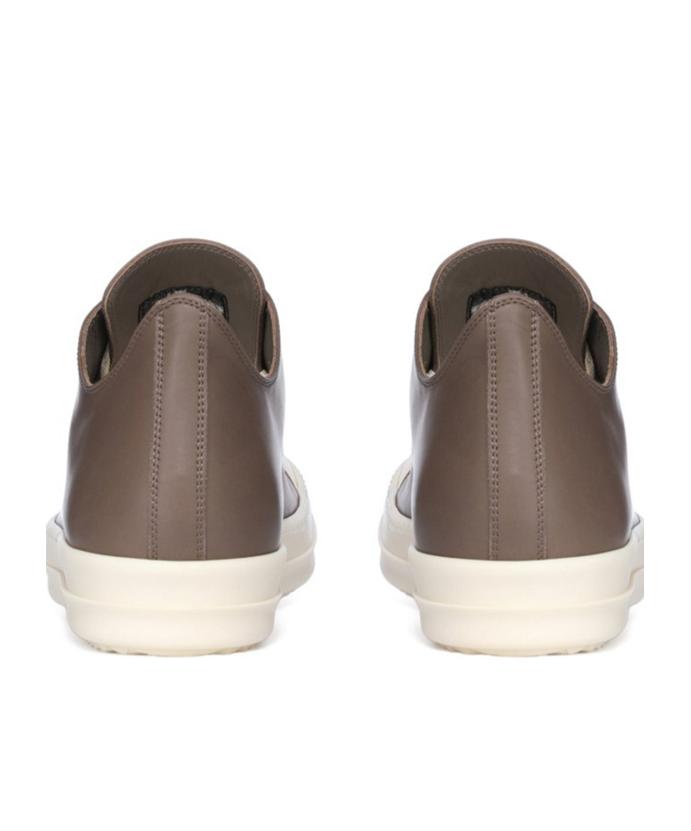 Rick Owens Lace-up Low-cut Casual Shoes In White