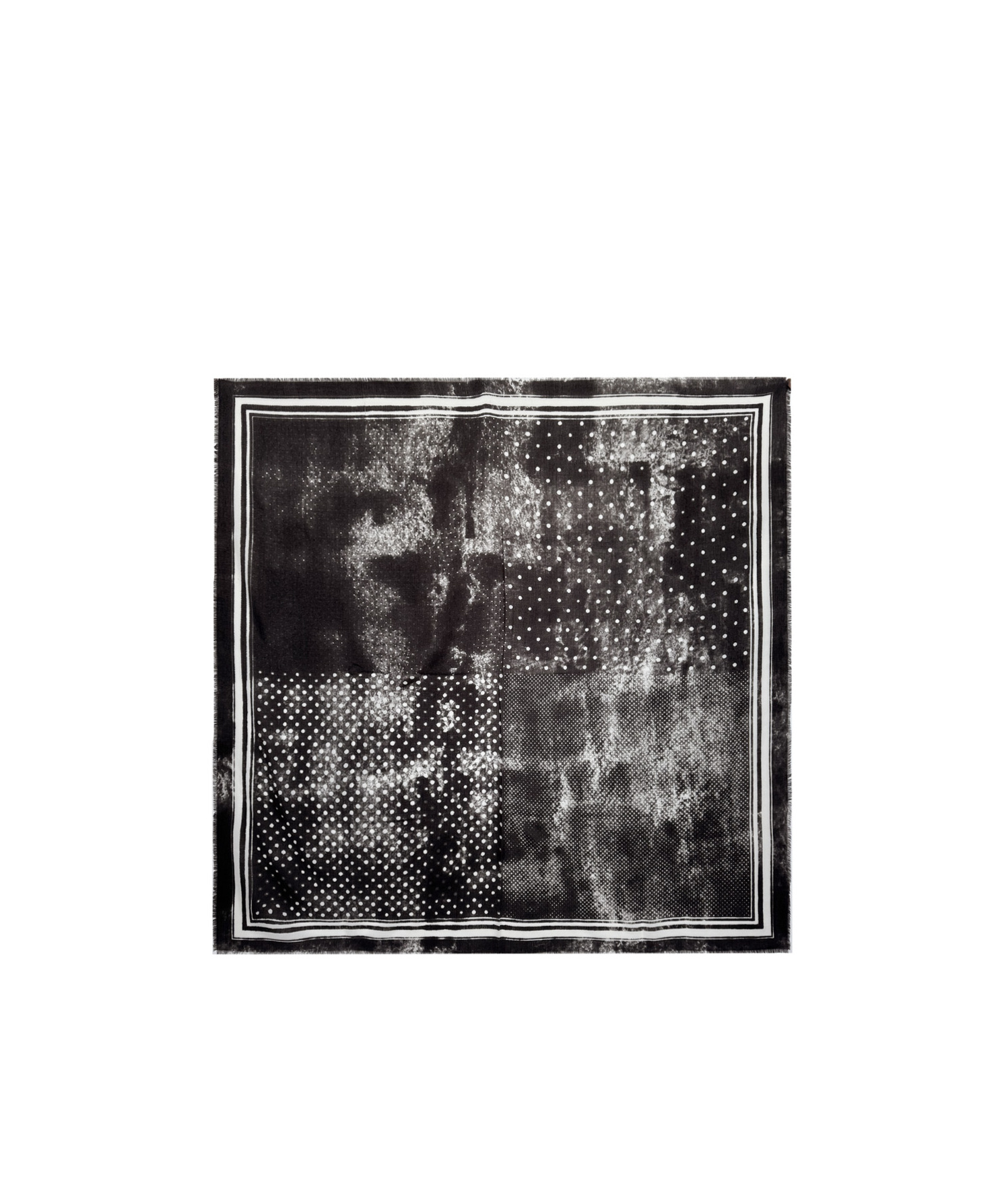 Destin Surl Polka Dot Scarf 'jil Quadra'