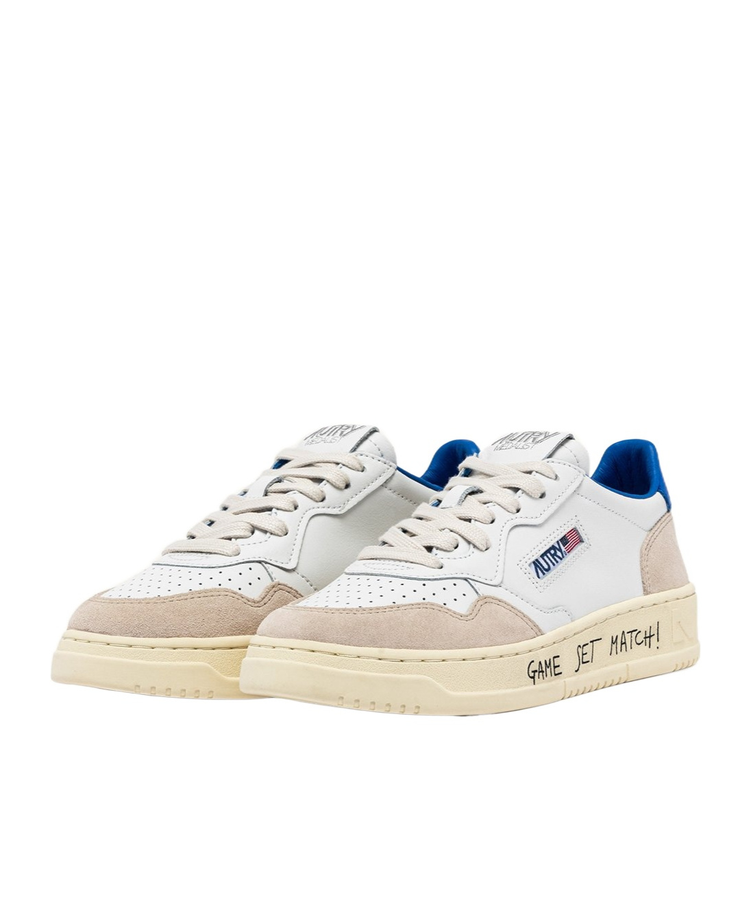 Autry Round Head Low-cut Casual Shoes In Nude