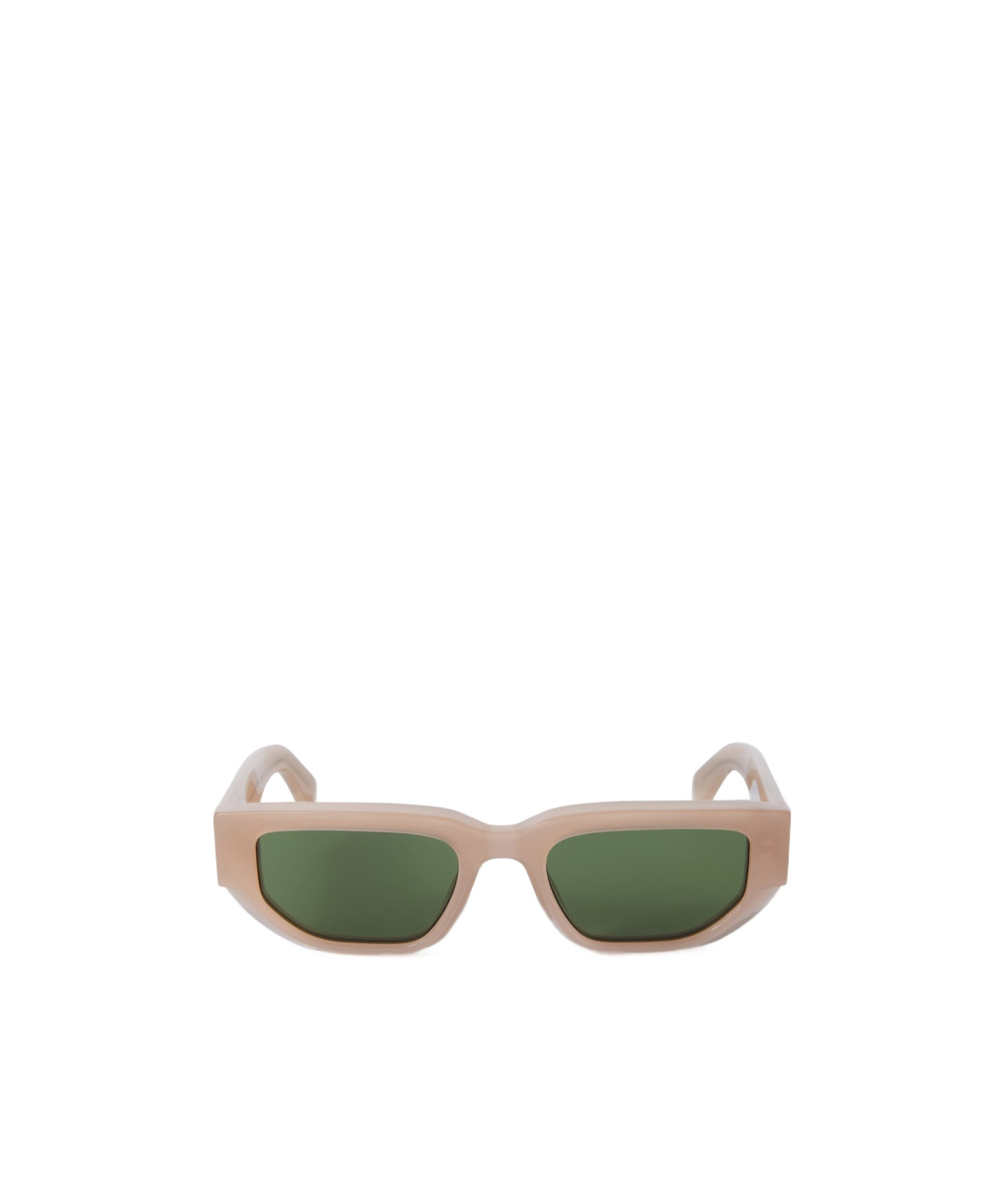 Off-white Greeley Rectangle-frame Sunglasses In Green