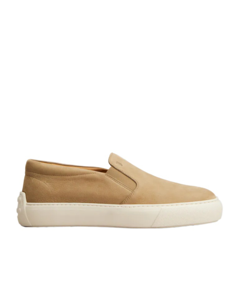 Tod's Slip-on Low-top Casual Shoes In Brown