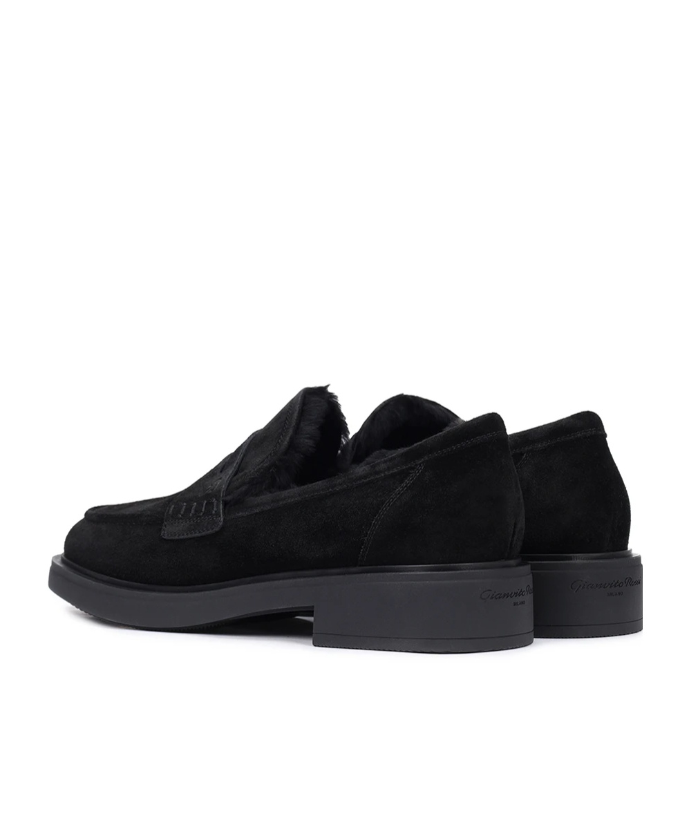 Gianvito Rossi Harris Loafer Shoes In Black