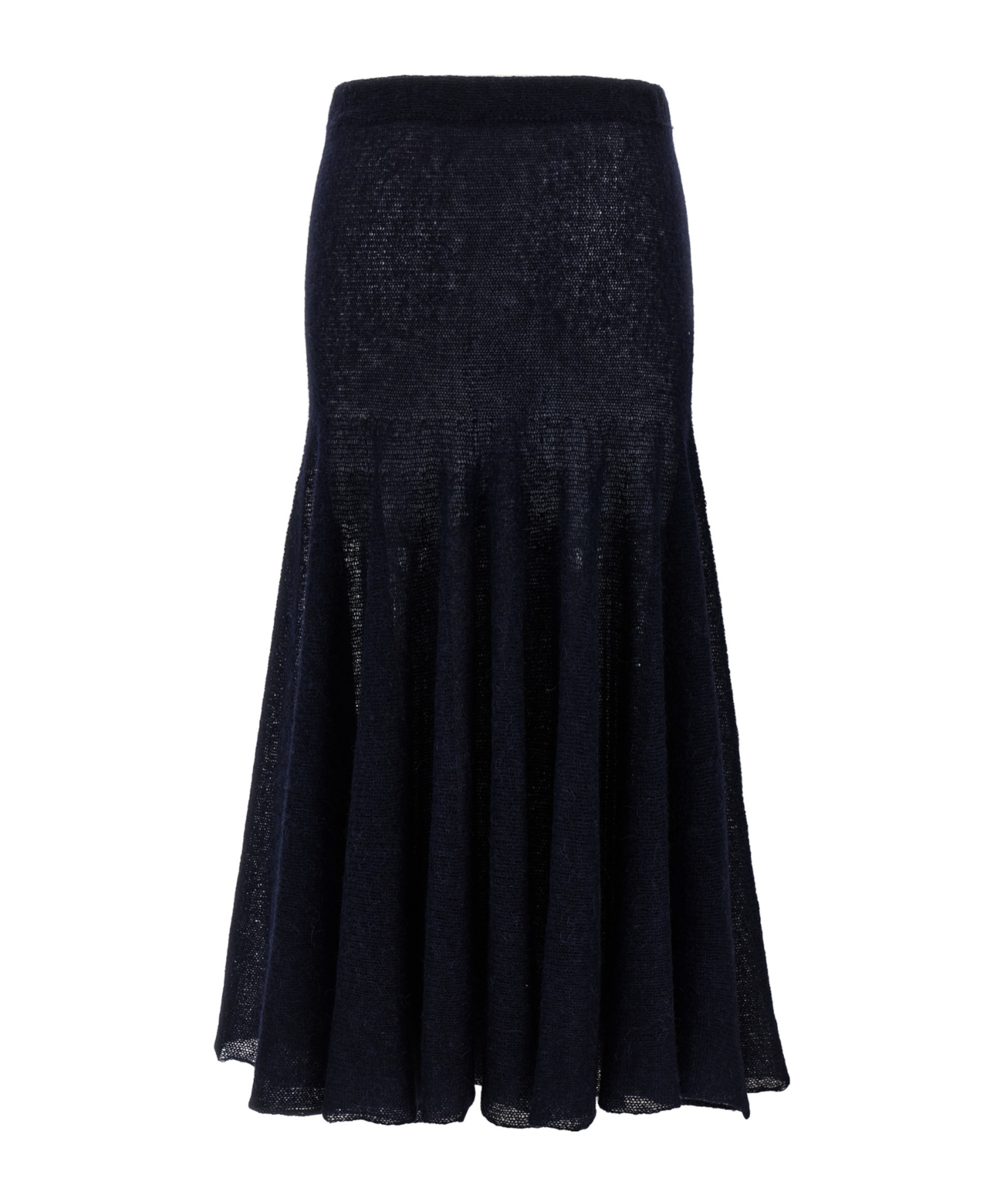 Magda Butrym Knitwear 16 Skirt Elastic Waistband In Black