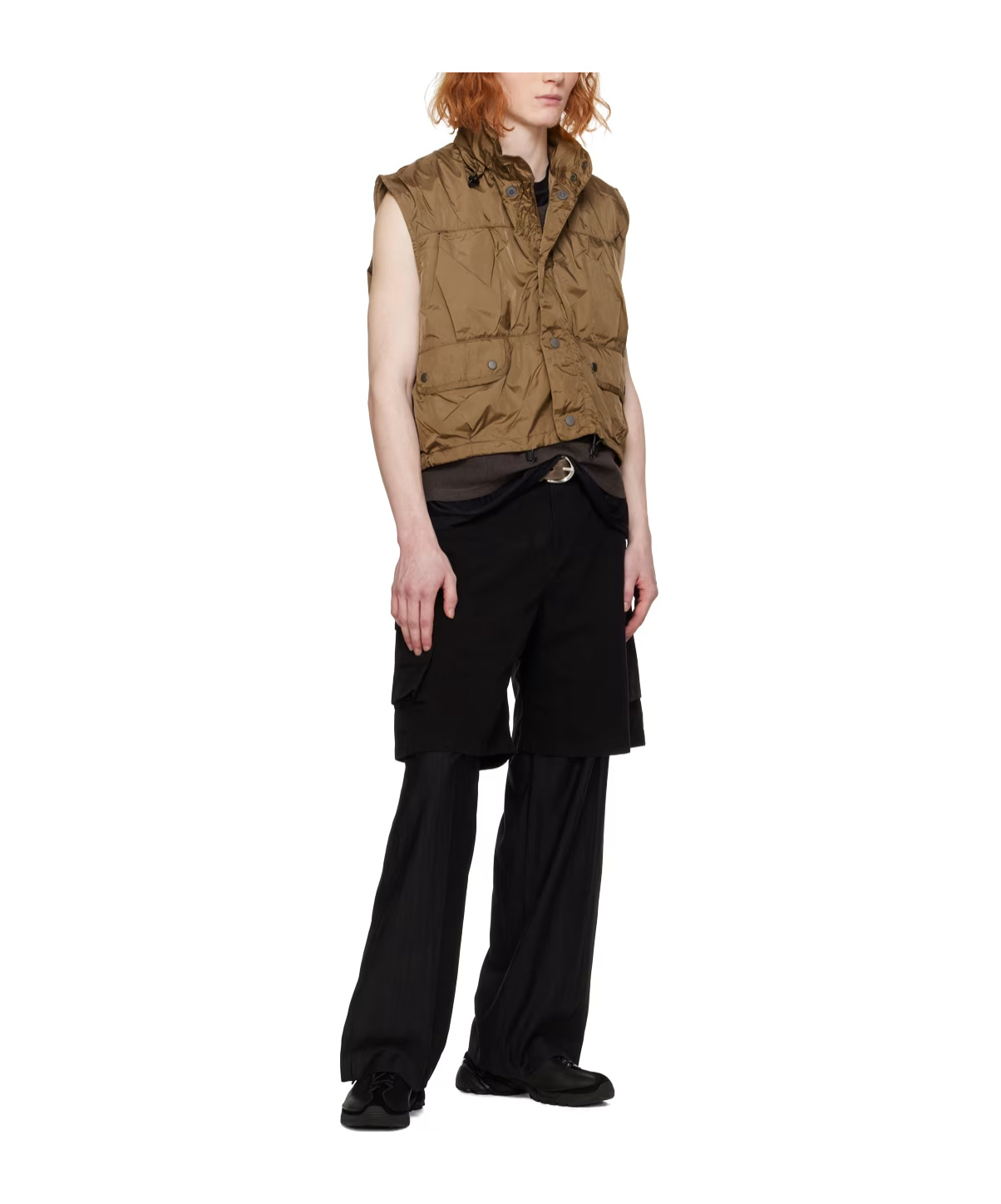 Our Legacy Taupe Exhale Vest In Brown