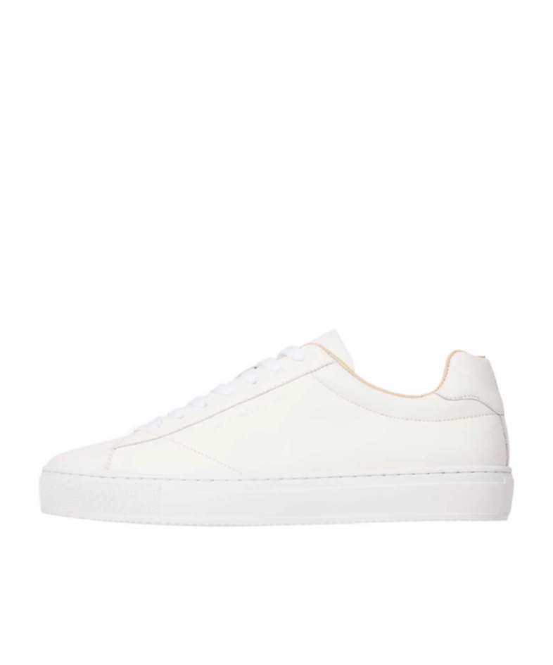 Tommy Hilfiger Lace-up Low-top Sneakers In White