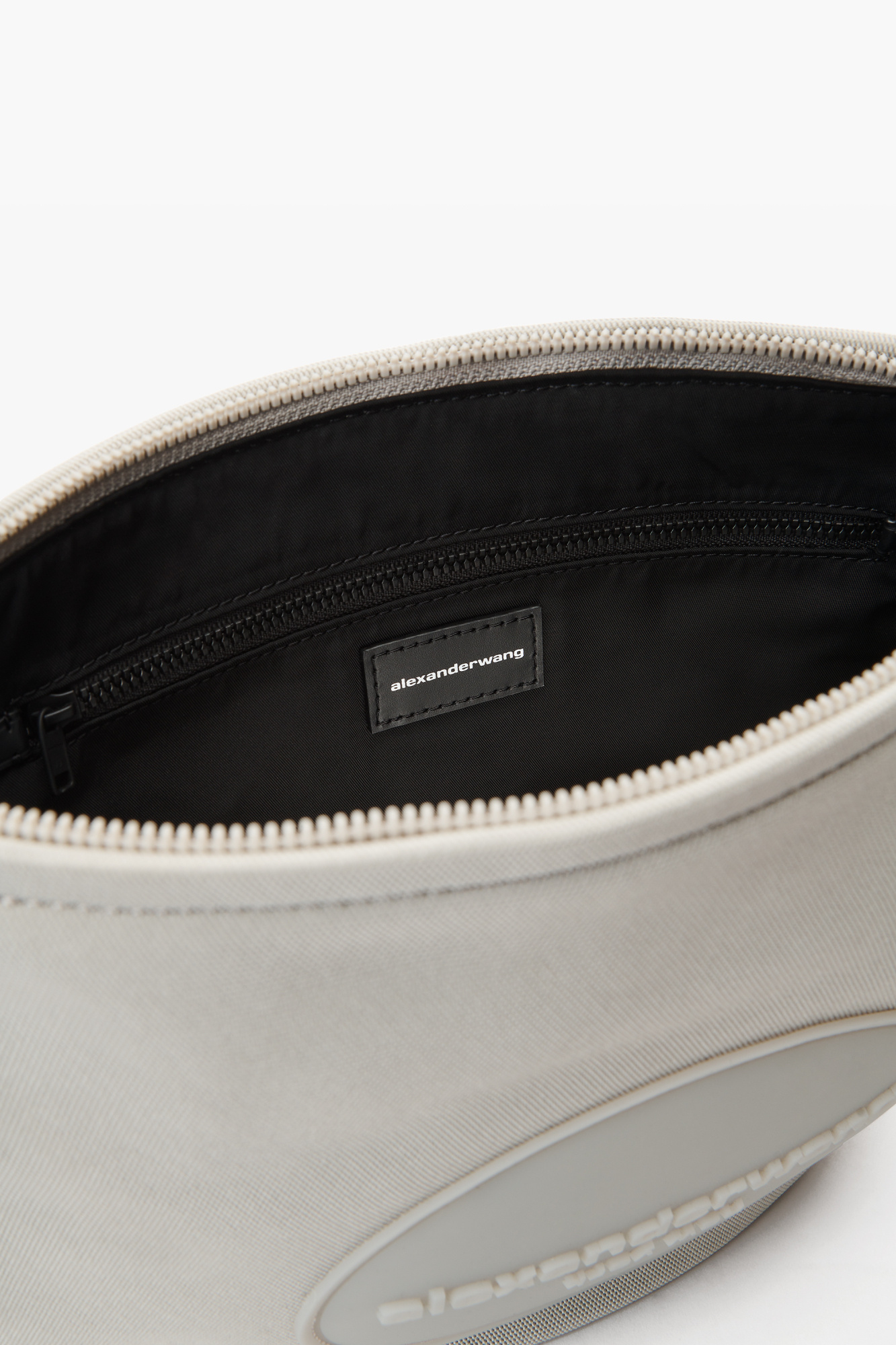 Alexander Wang Small Bo Canvas Crossbody Bag In White