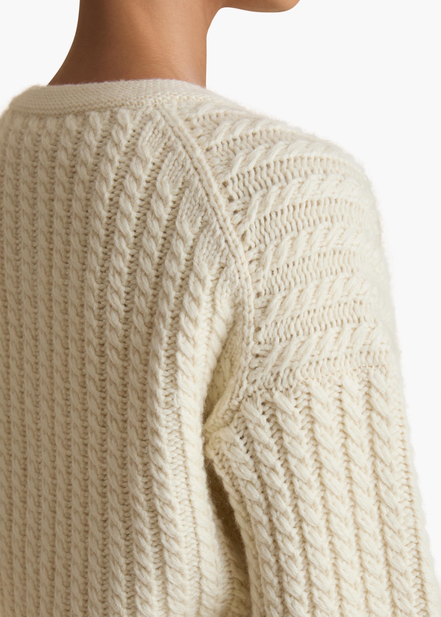 Shop Khaite Balser Cardigan In Nude