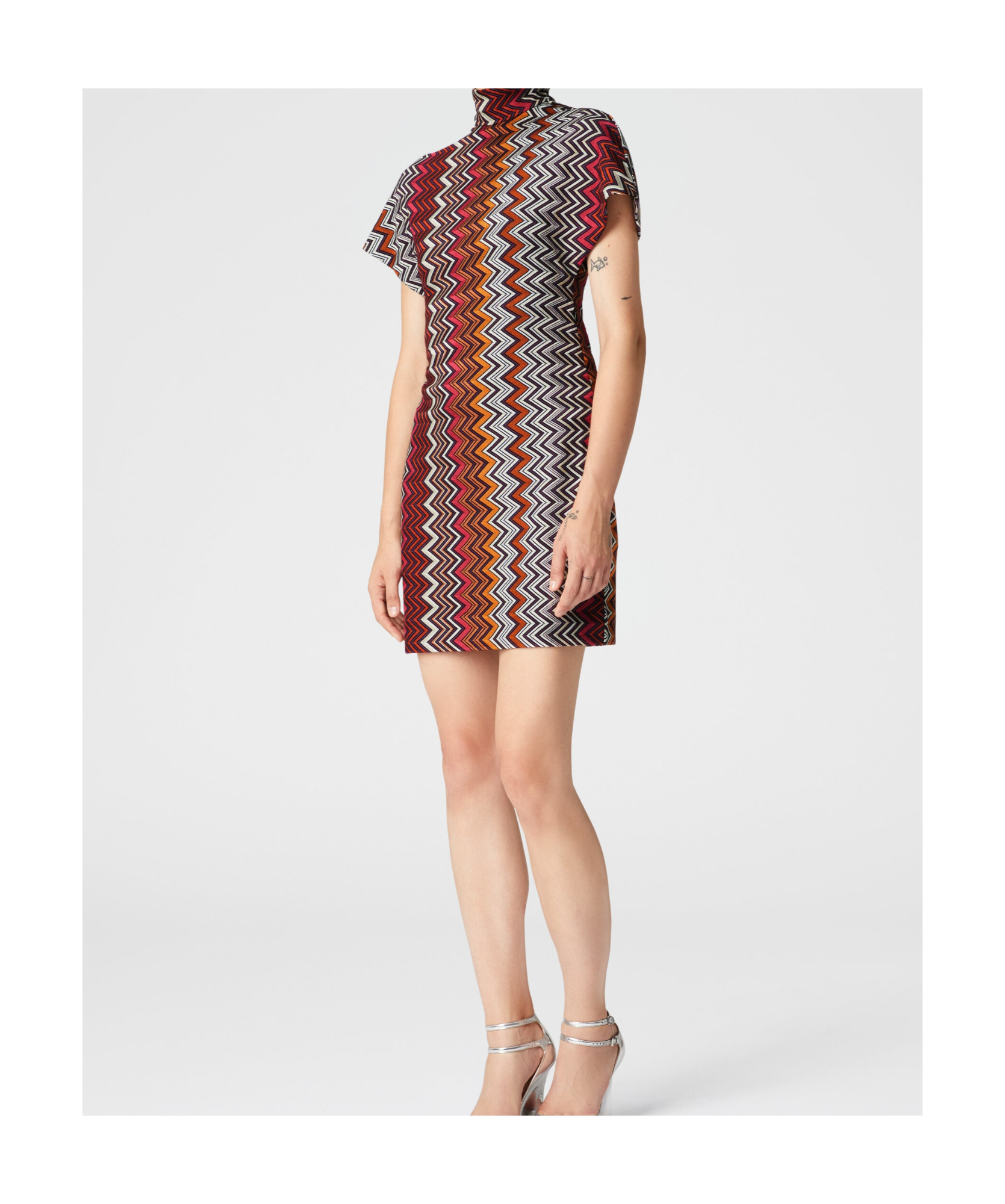 MISSONI ZIGZAG MINI DRESS 