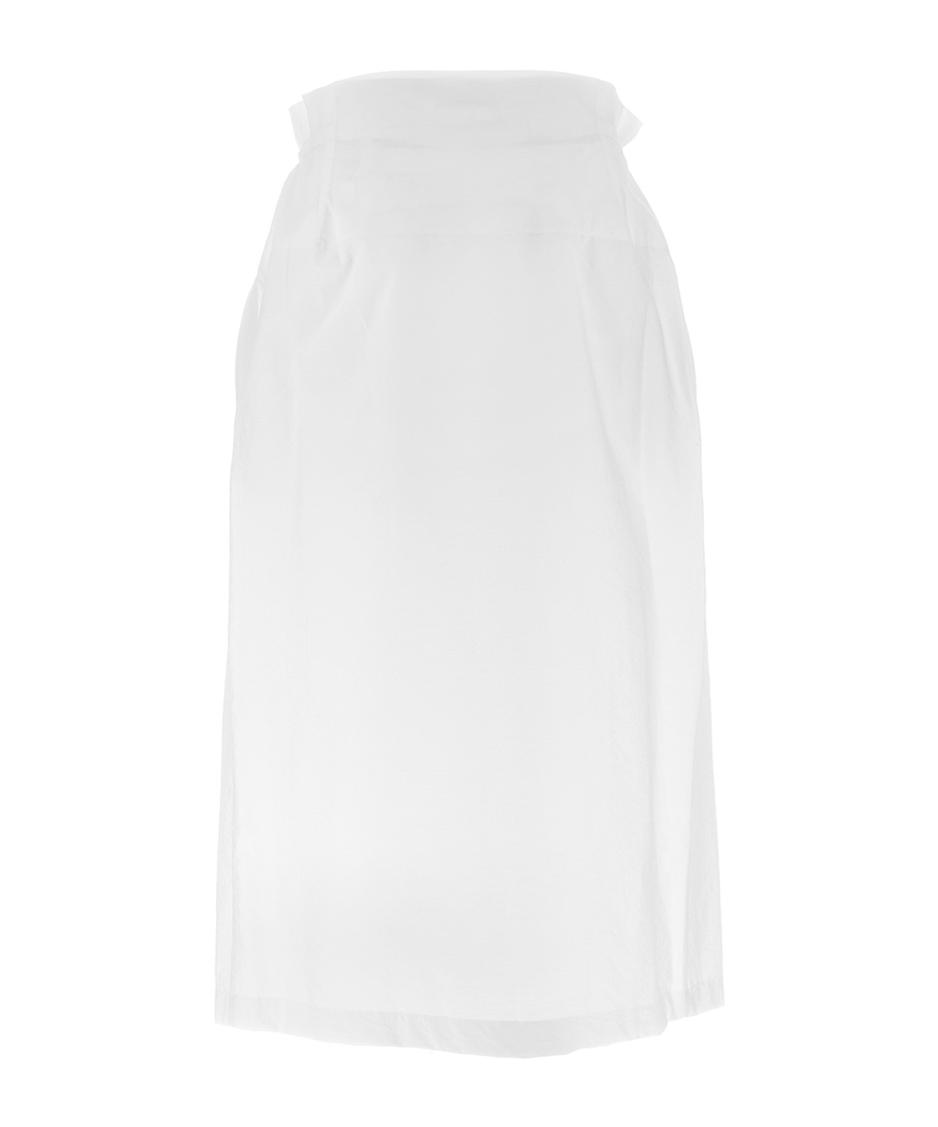 Fabiana Filippi Bag Style Midi Skirt With Drawstring Waist
