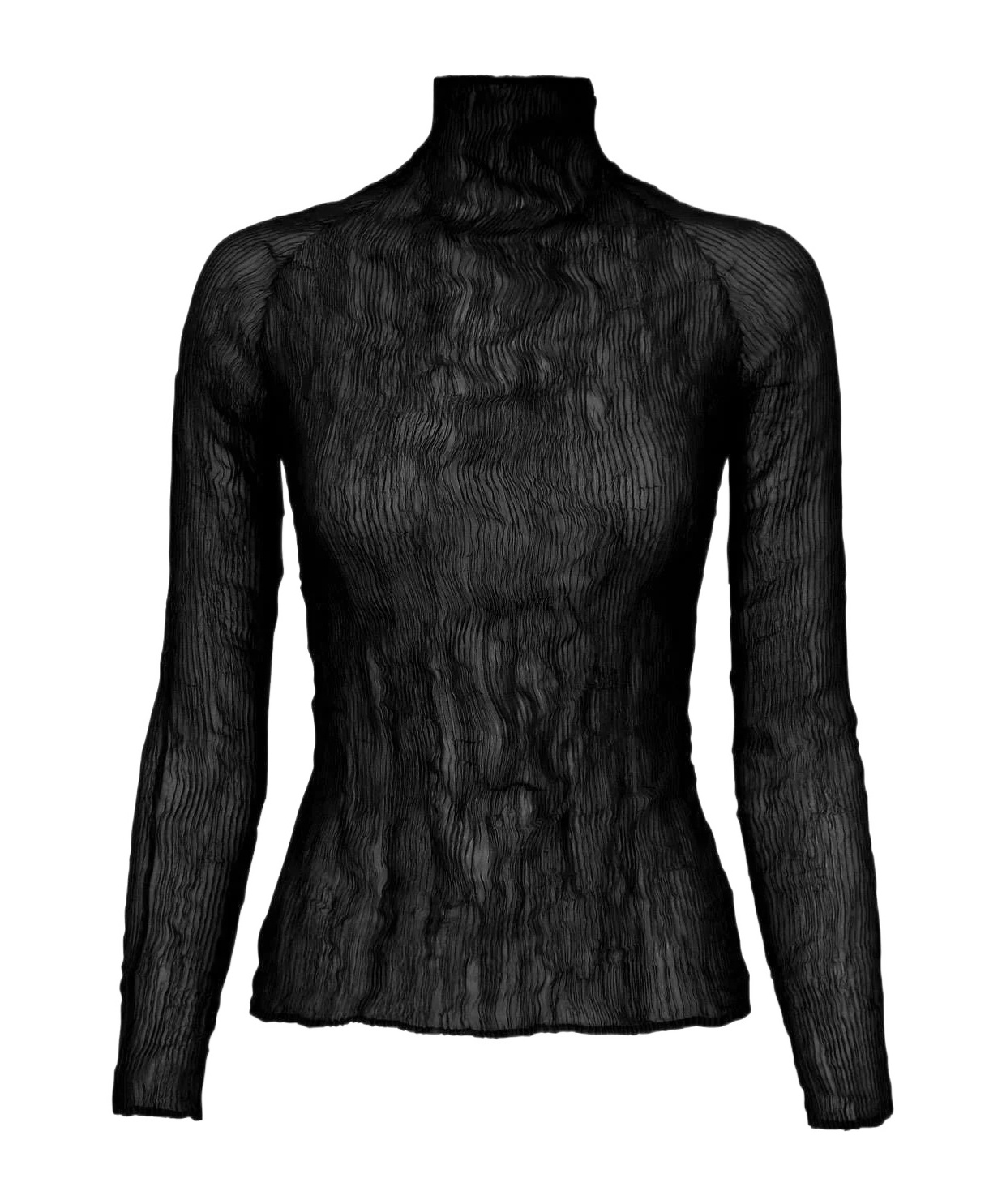 Issey Miyake Semi-sheer Pleated T-shirt