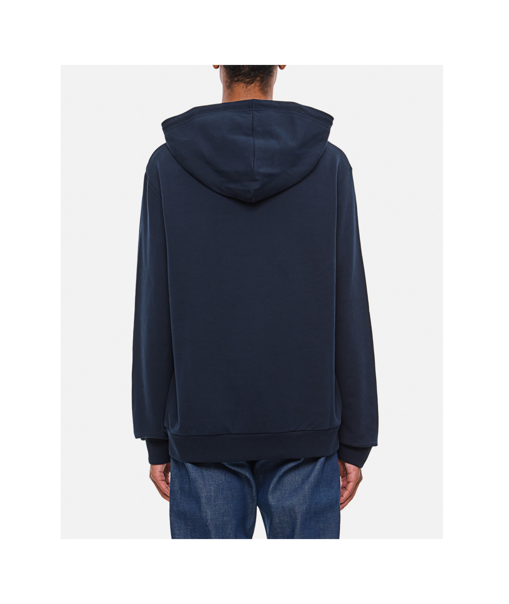 Apc A.p.c. Hoodie Standard Rue Madame Gots In Black