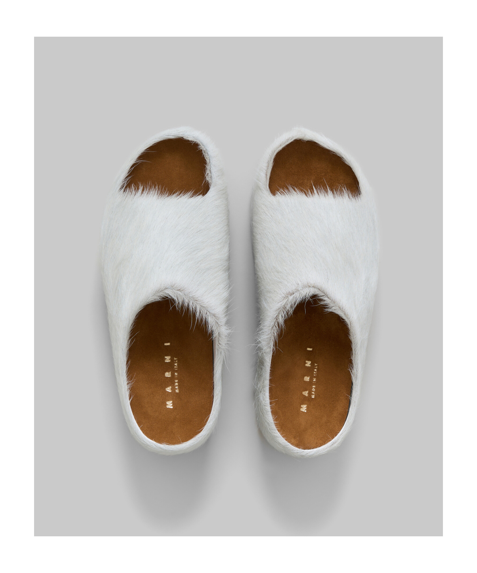 Marni Heeled Sandals Woman Color White In Gray