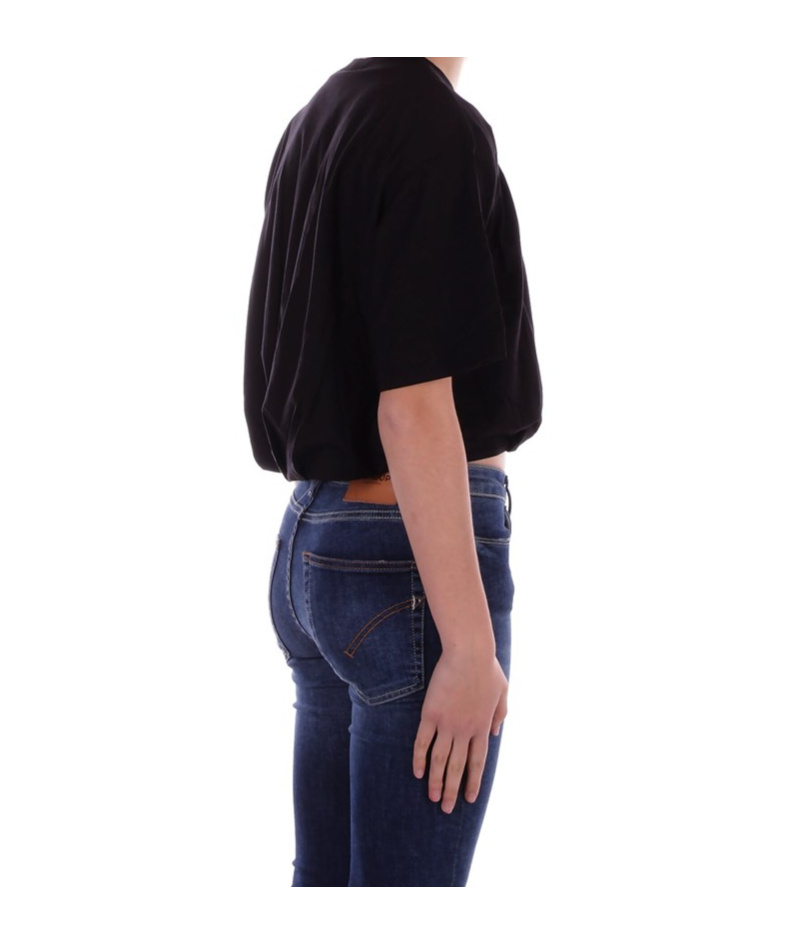 Pinko Short Sleeve T-shirt In Black