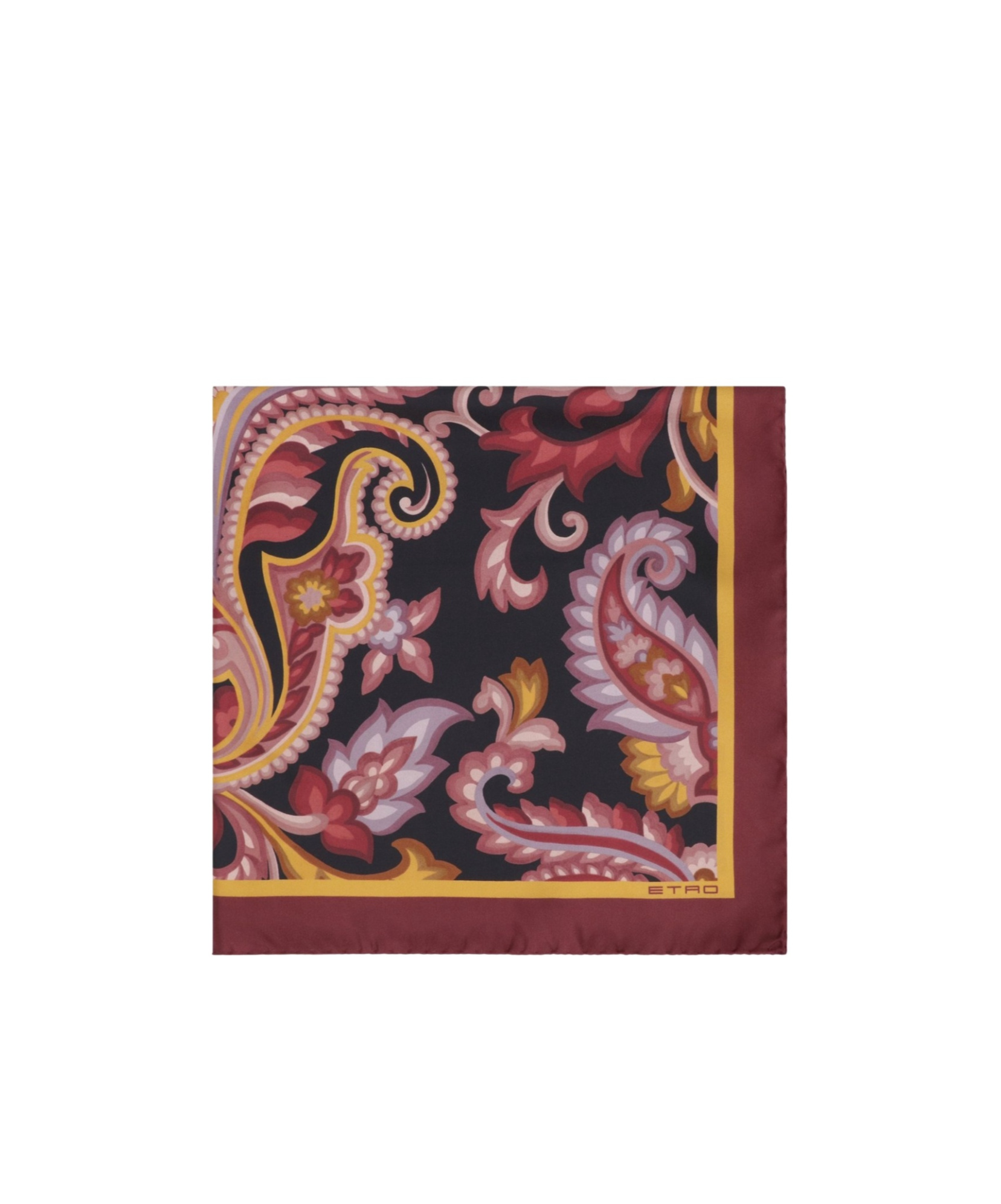 Etro Paisley-print Silk Scarf In Multi