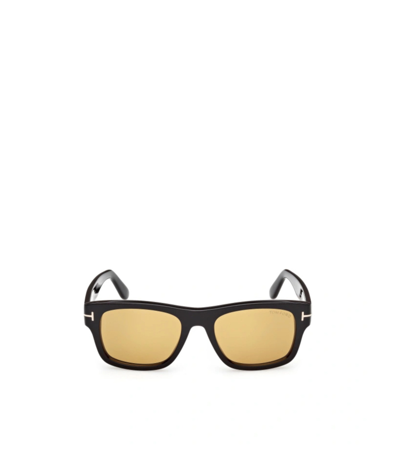Tom Ford Eyewear Rectangular Frame Sunglasses In Black