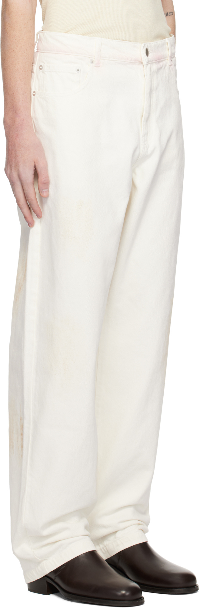 Gimaguas Charlie Jeans In White