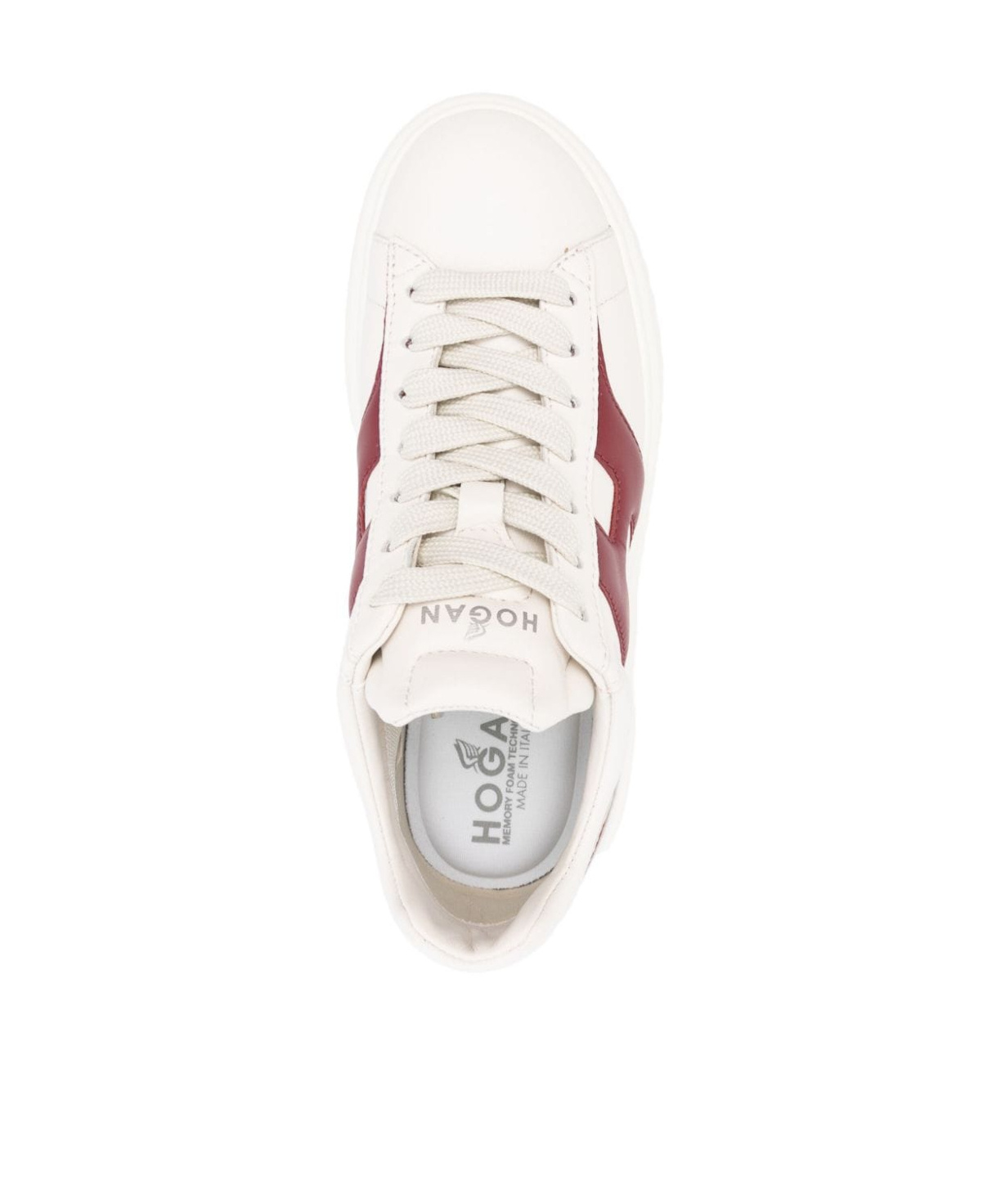 Hogan Pre Strap-up Sneakers In White