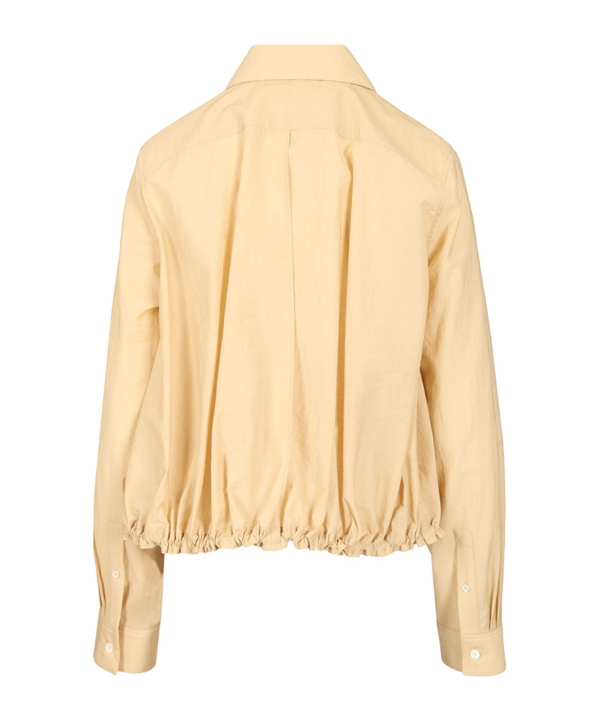 Loewe Lapel Long Sleeve Casual Jacket In Neutral