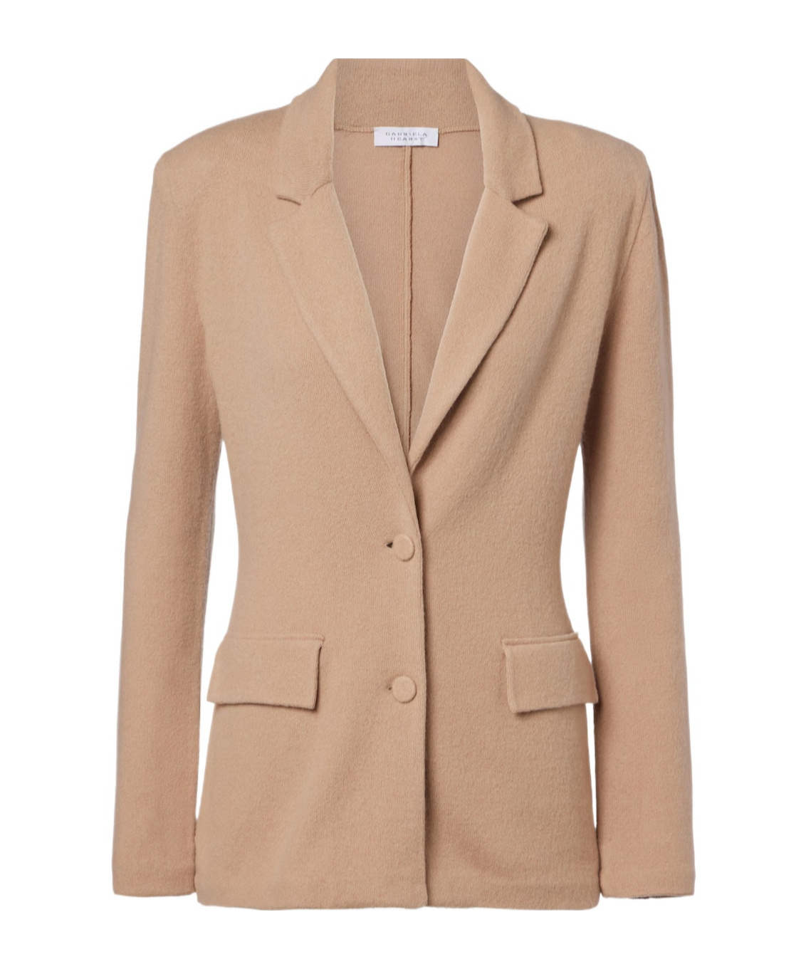 Gabriela Hearst Lapel Collar Long-sleeved Casual Jacket In Brown
