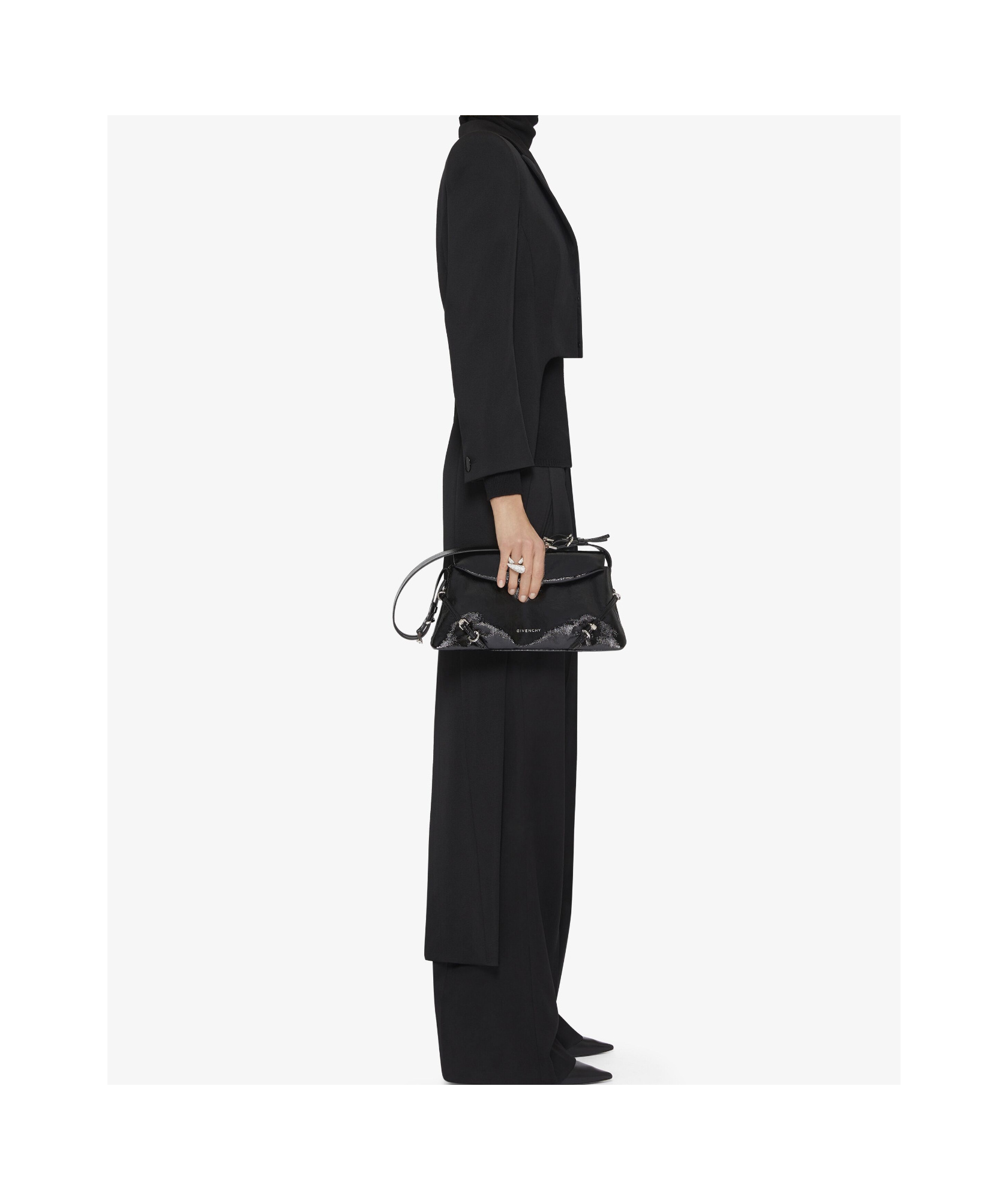 Givenchy Wool Tuxedo Jacket In Black