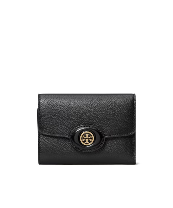 Tory Burch Small Robinson Pebbled Wallet
