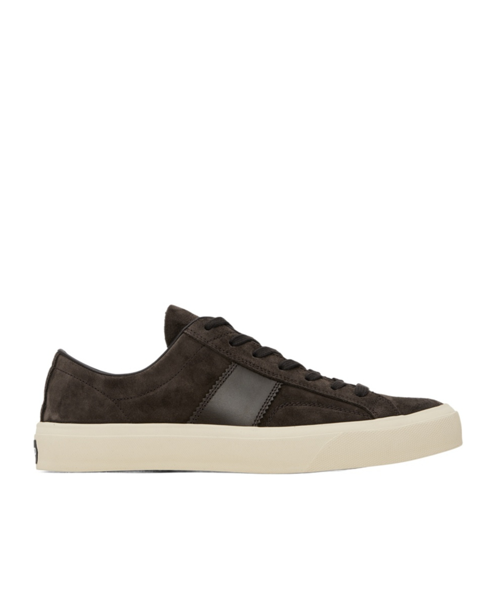 Tom Ford Lace-up Low-cut Casual Shoes In Black