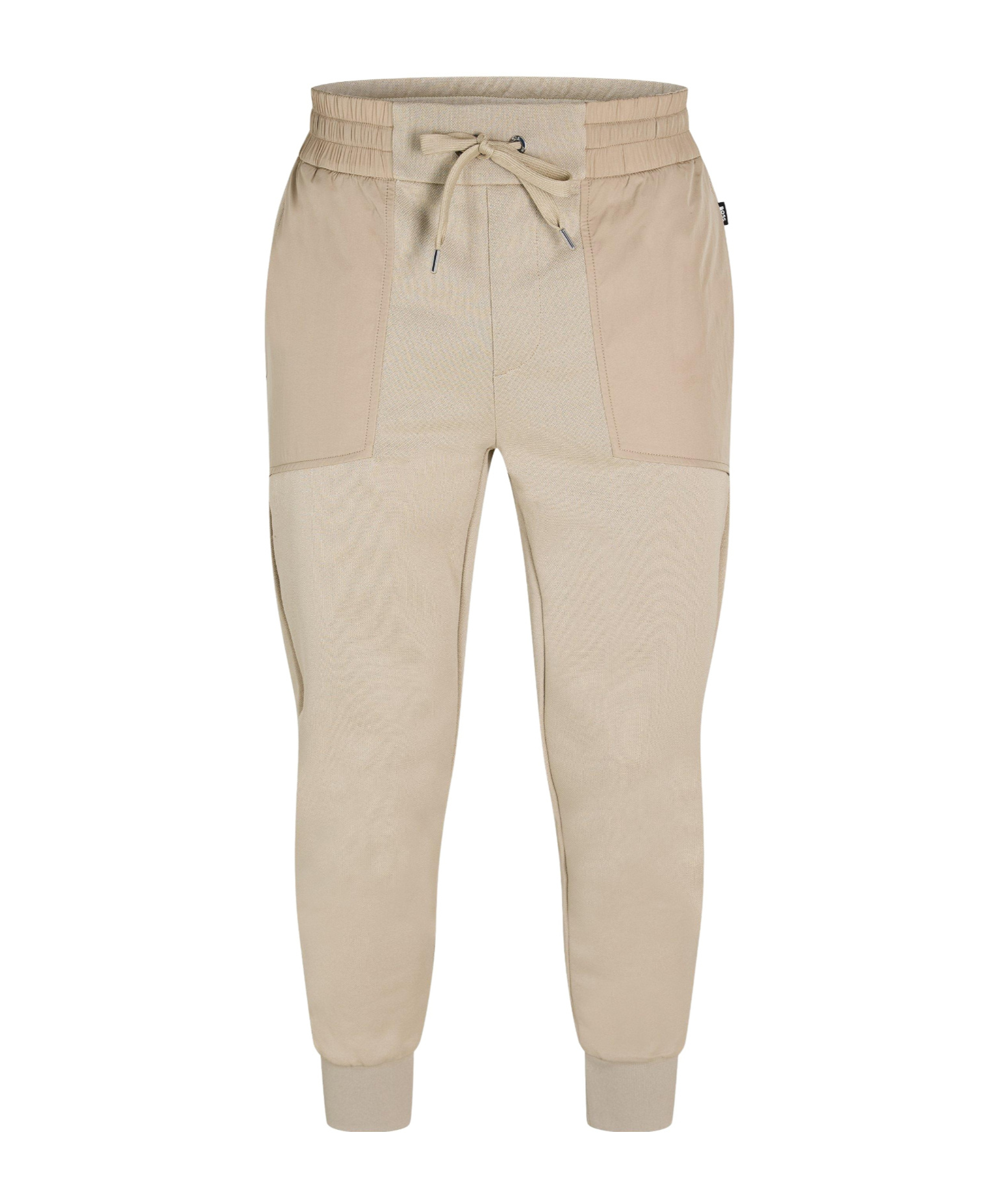 Hugo Boss Spliced Jogger Pants In Nude