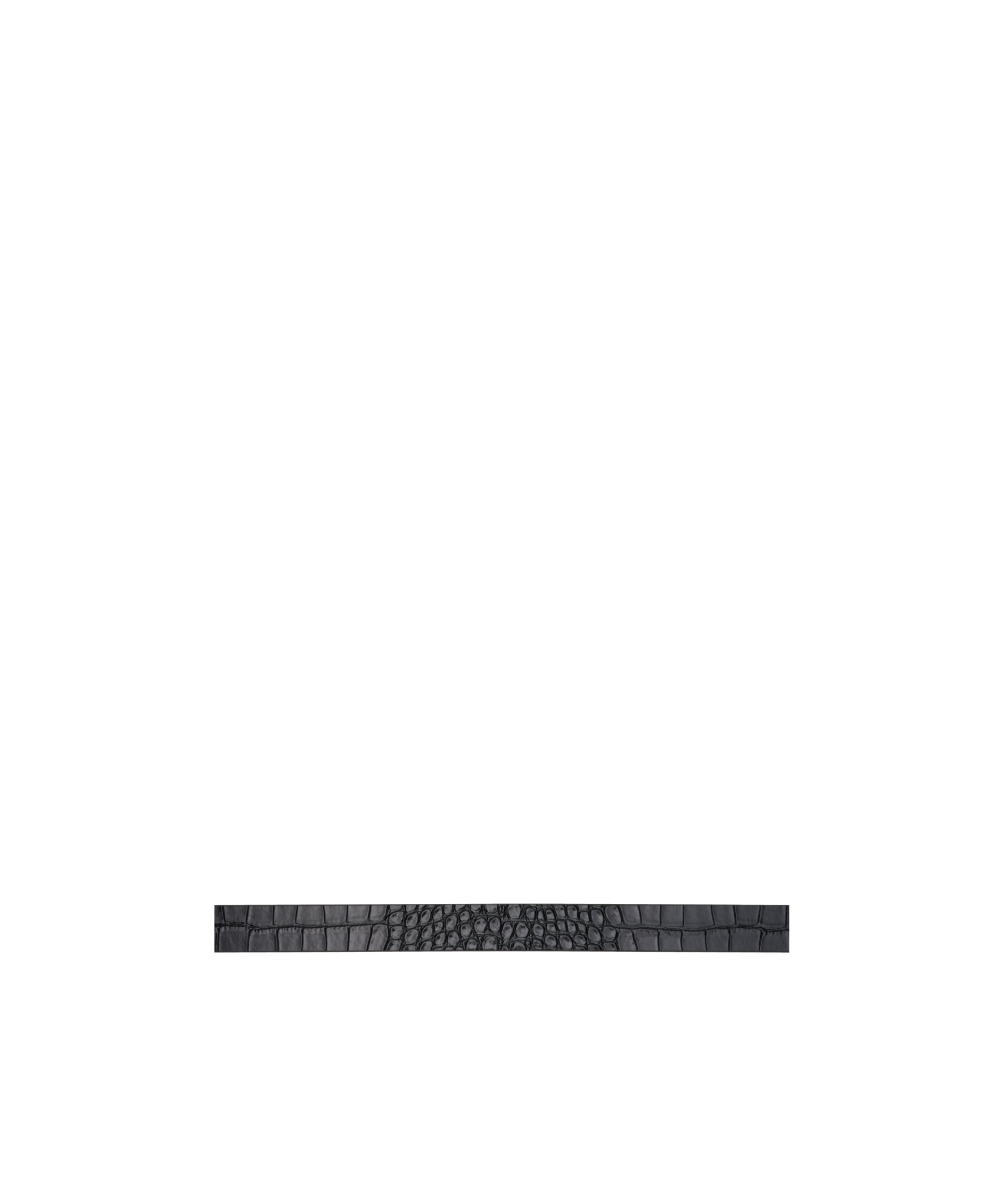 Vivienne Westwood Line Orb Belt In Black