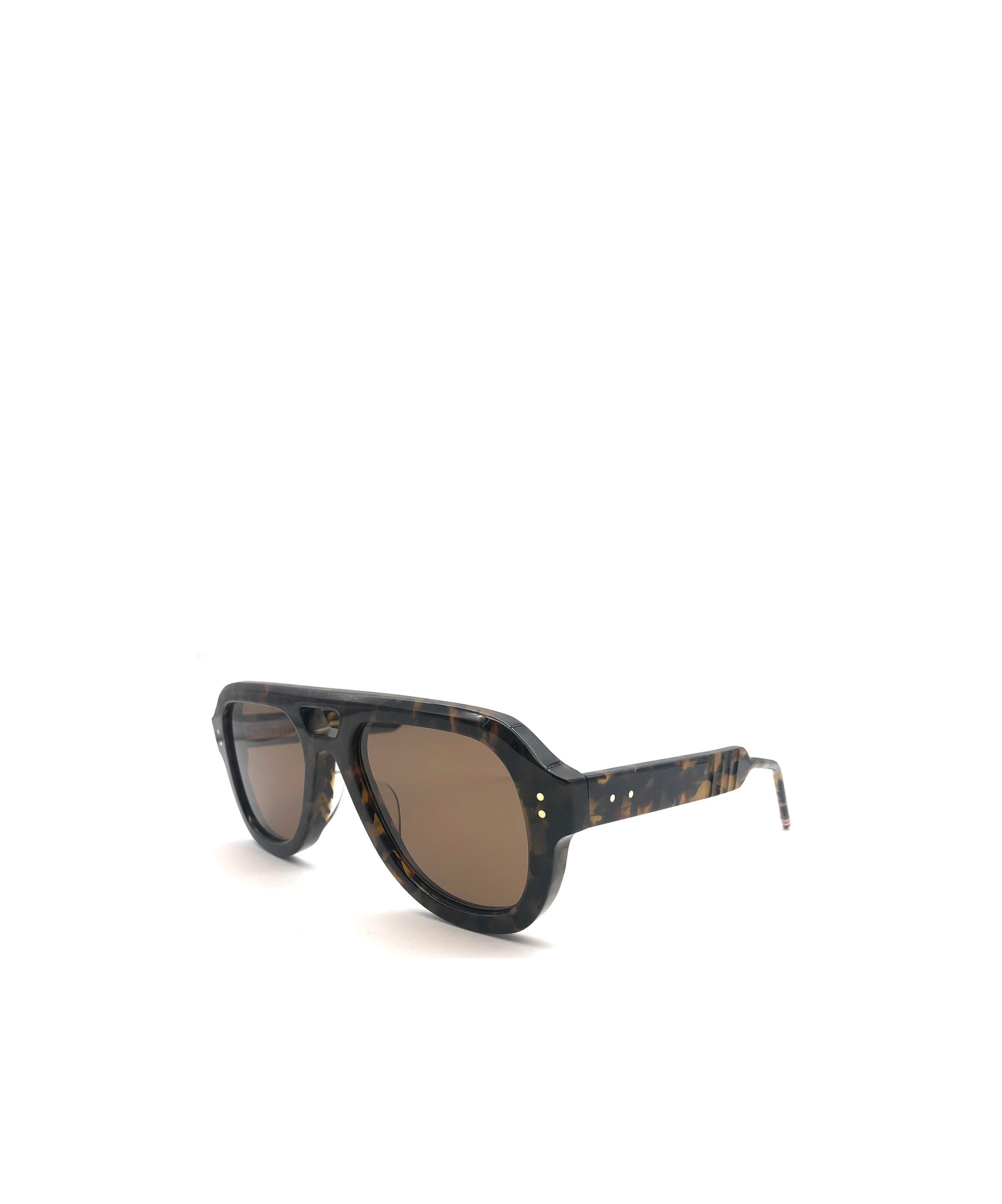 Thom Browne Pilot-frame Sunglasses In Nude