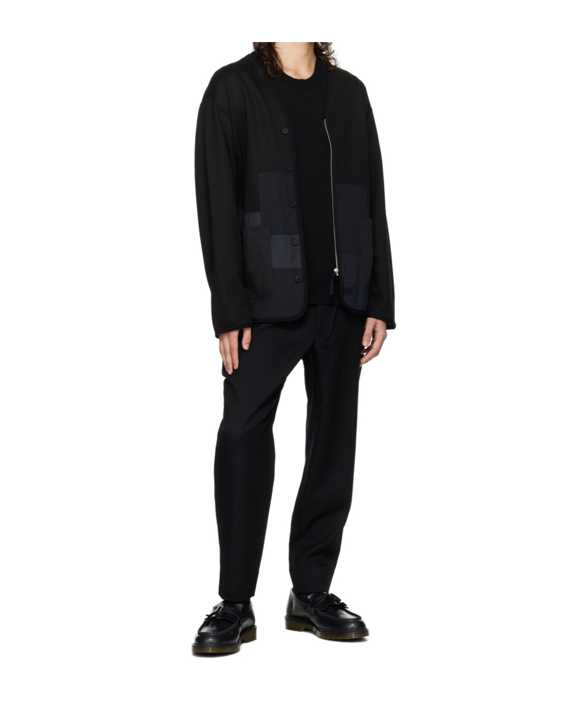 COMME DES GARÇONS BELT LOOPS SLACKS