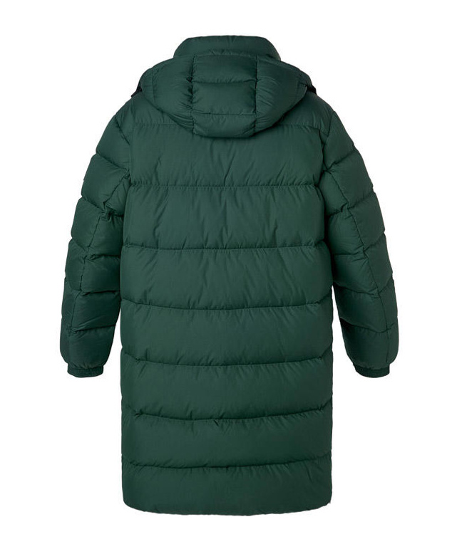 Hugo Boss Long Sleeve Down Jacket In Green